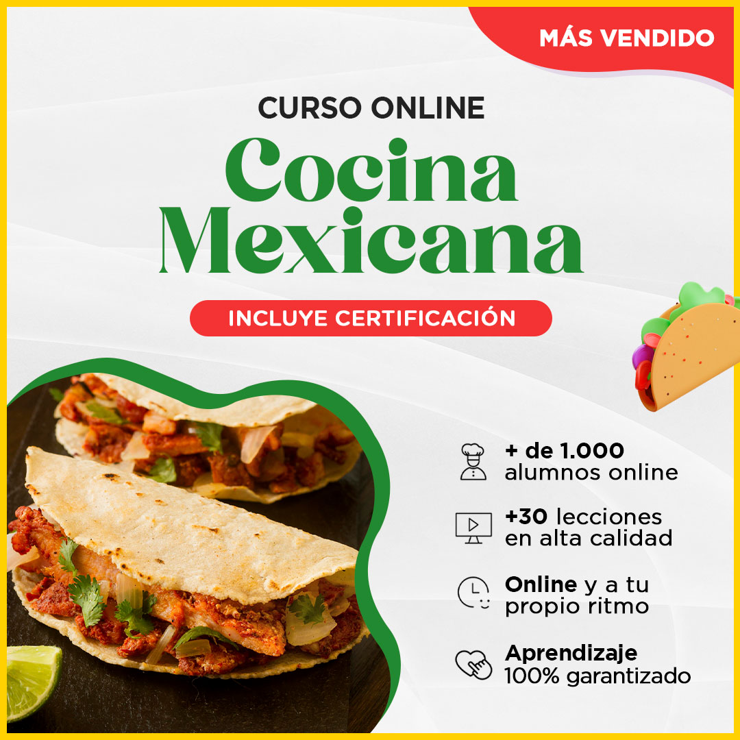 Curso Cocina Mexicana Online