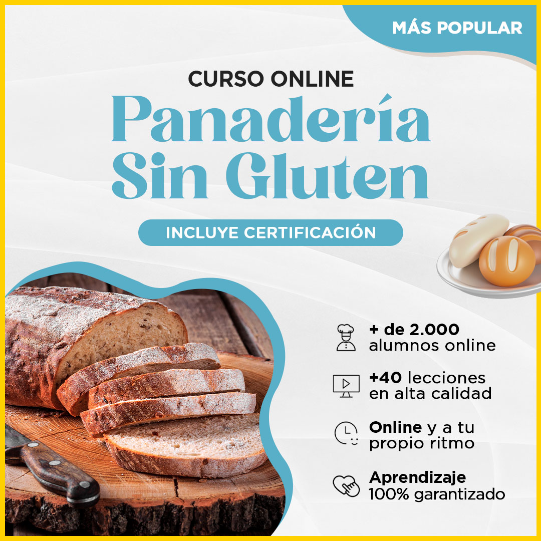 Curso Panadería sin Gluten Online