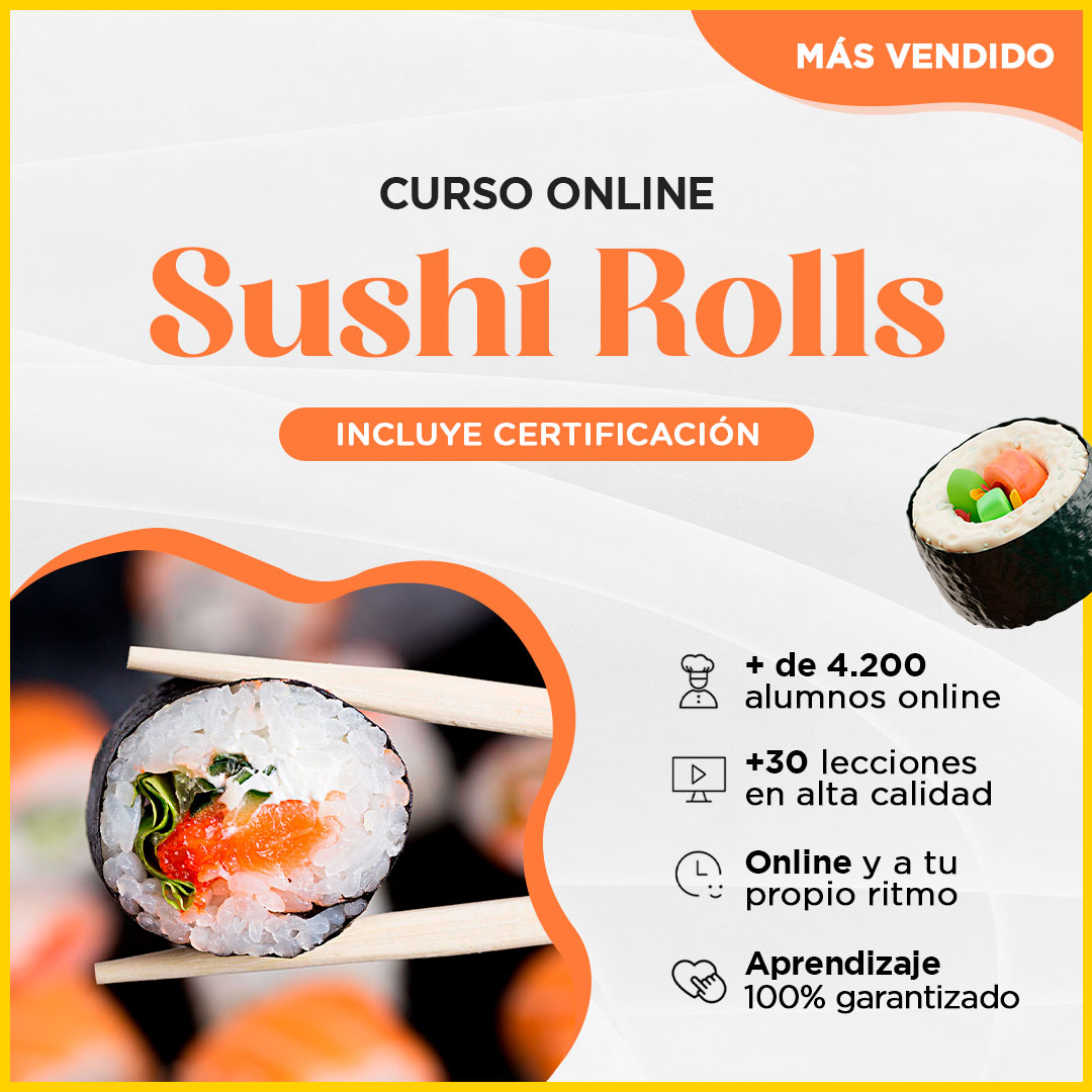 Curso Sushi Rolls Online